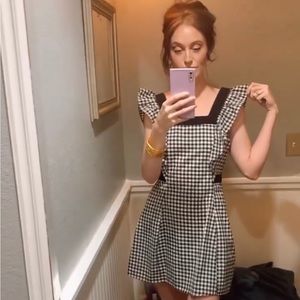 BCBGeneration gingham dress, SIZE 4